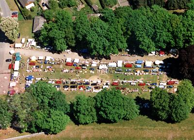 Flohmarkt-Veranstaltung auf dem Schützenplatz in Dannenberg / Elbe