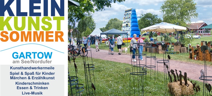 KleinKunstSommer am see in Gartow